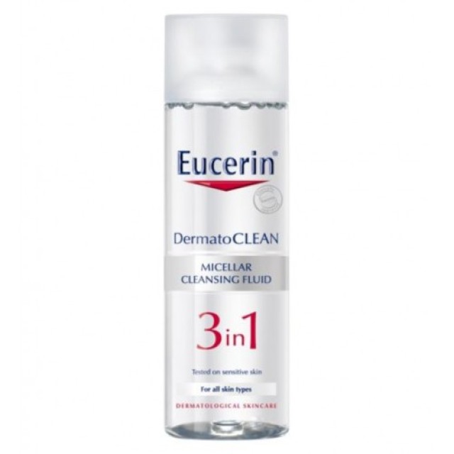 EUCERIN DERMATOCLEAN 3U1 MICELARNI FLUID ZA ČIŠĆENJE 200ML